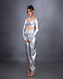 Silver Knot Top