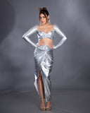 Silver Knot Top