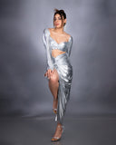 Silver Knot Top
