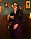 Purple Shirt dress