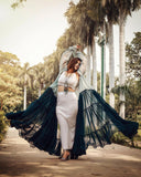 BLUE LYLA SHRUG