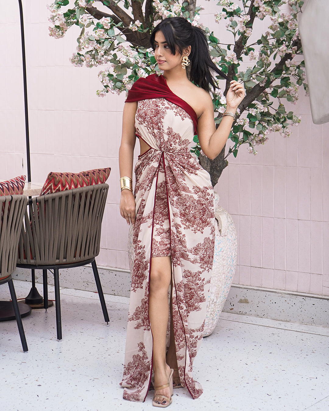 Victoria One Shoulder Gown