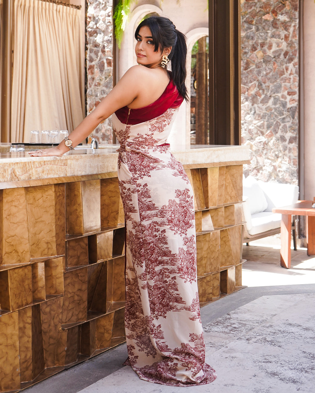 Victoria One Shoulder Gown