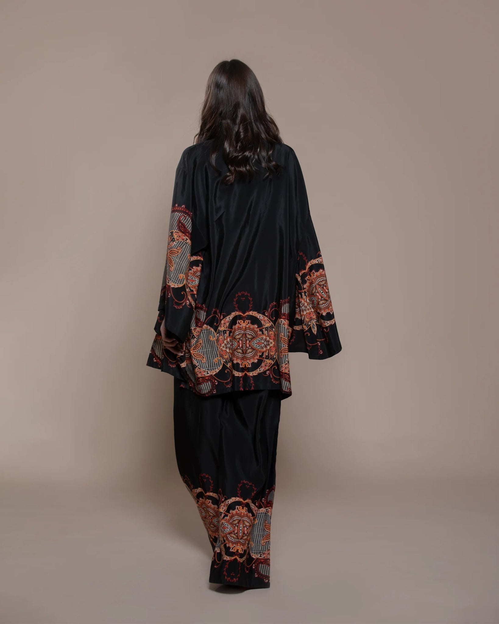 BAROQUE KIMONO SHRUG-PANT SET - Wabi Sabi