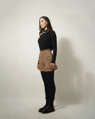 BEIGE TEXTURE SHORT - Wabi Sabi