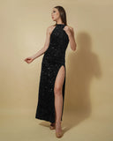 CHARLOTTE GOWN (BLACK) - Wabi Sabi