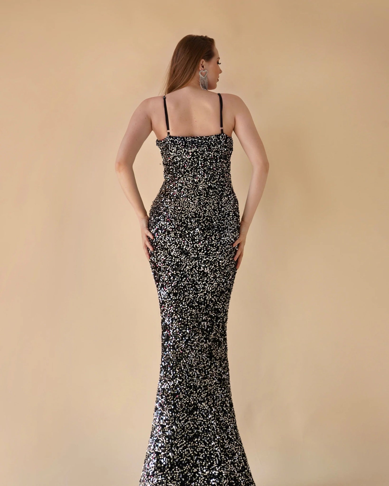 EVELYN GOWN (SILVER) - Wabi Sabi