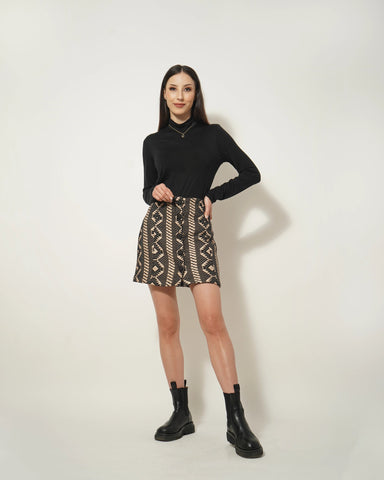 JACQUARD SKIRT - Wabi Sabi