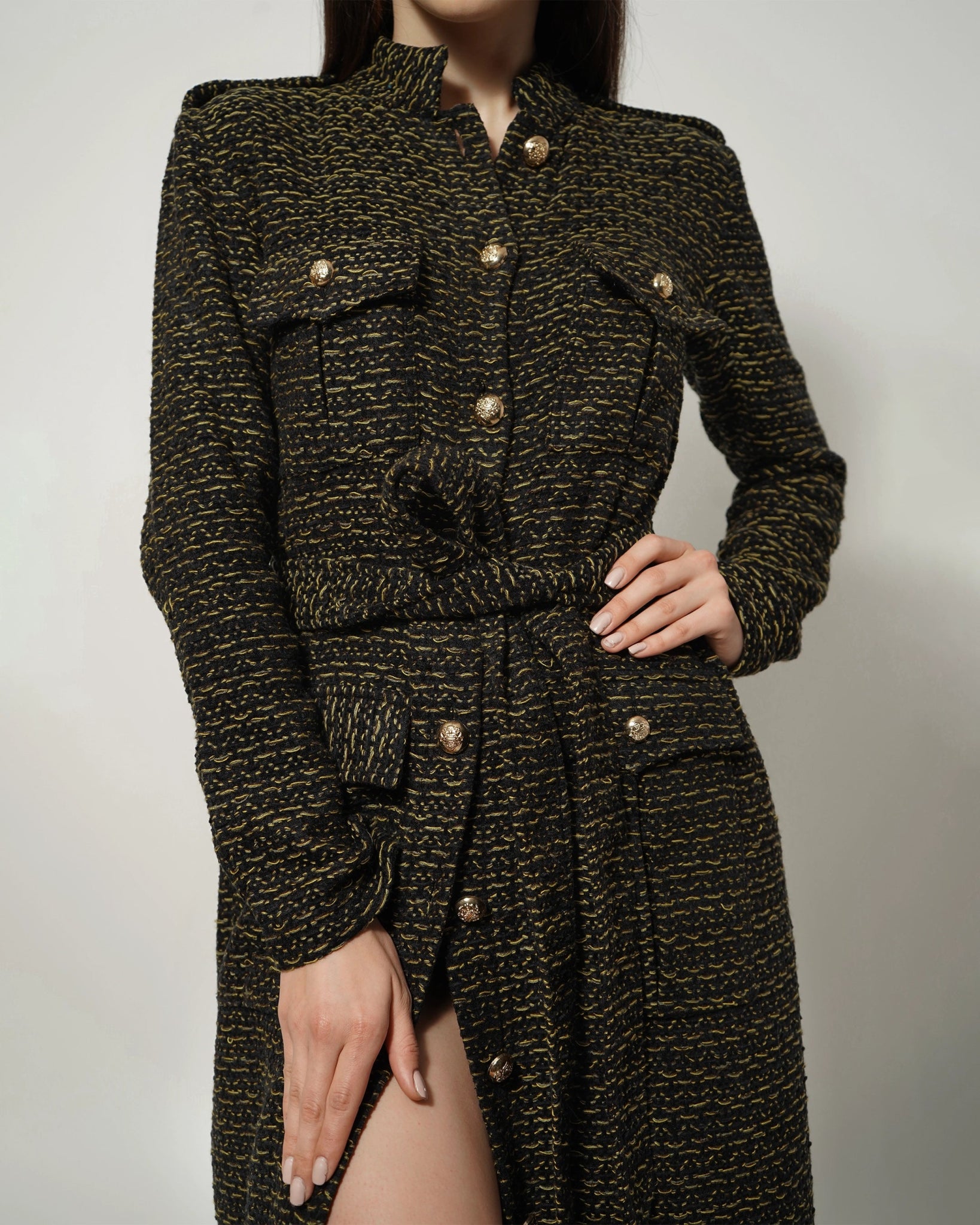 KNITTED LONG-COAT - Wabi Sabi