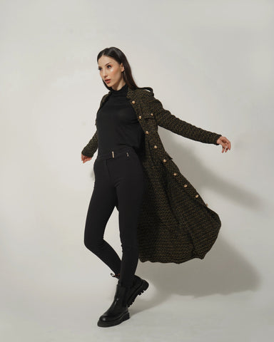 KNITTED LONG-COAT - Wabi Sabi