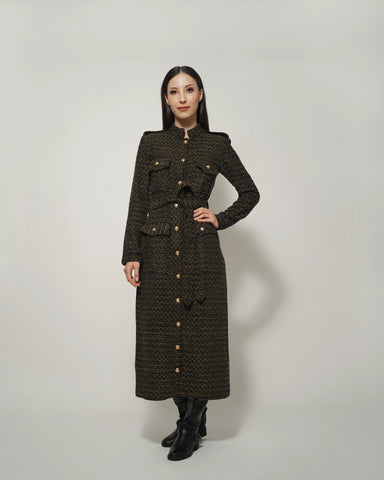 KNITTED LONG-COAT - Wabi Sabi