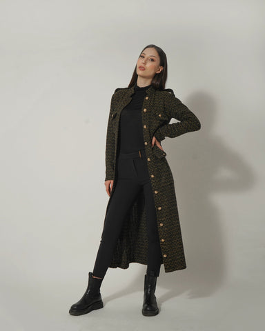 KNITTED LONG-COAT - Wabi Sabi