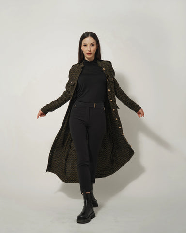 KNITTED LONG-COAT - Wabi Sabi