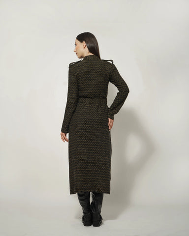 KNITTED LONG-COAT - Wabi Sabi