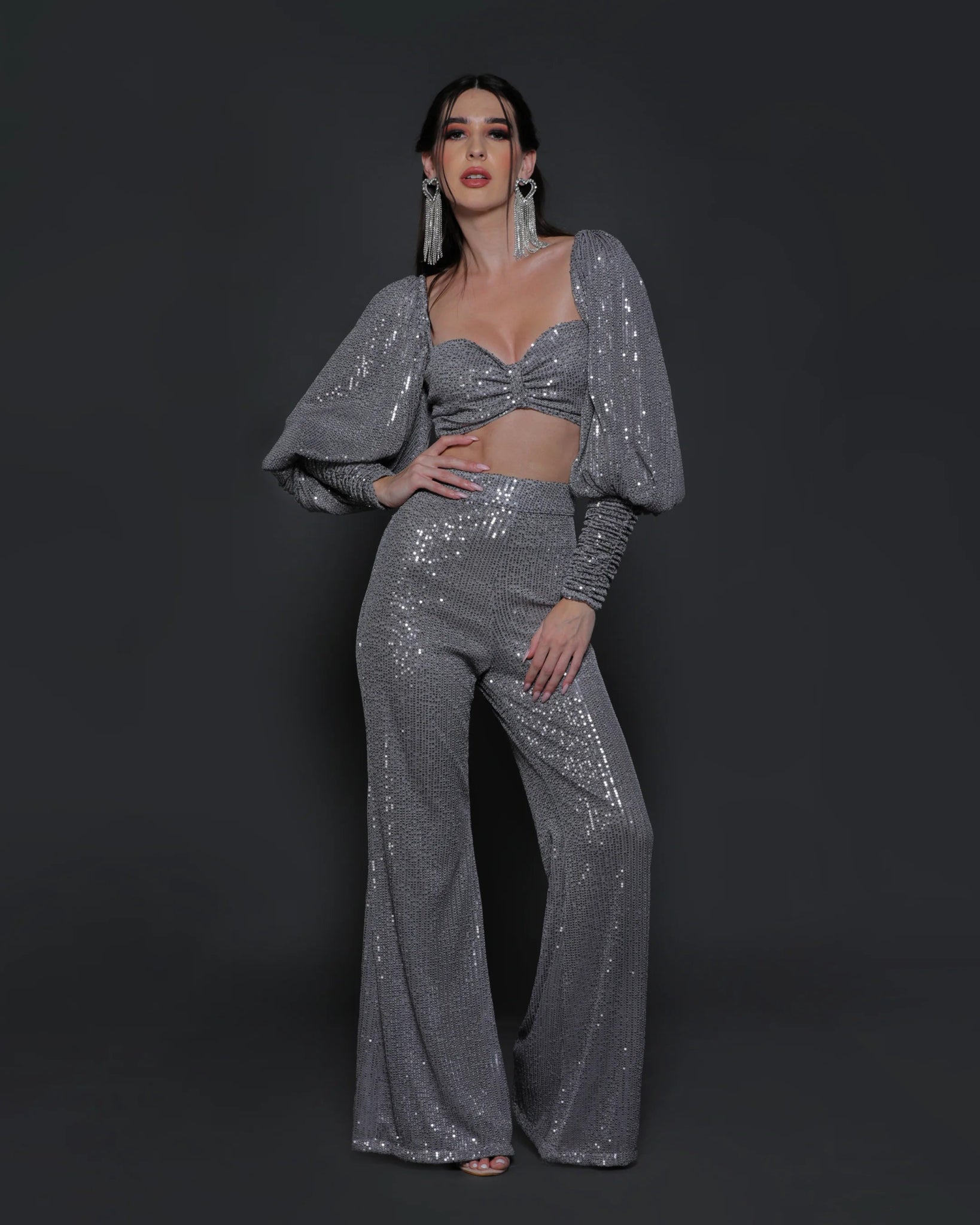 LUCY CO-ORD (SILVER) - Wabi Sabi