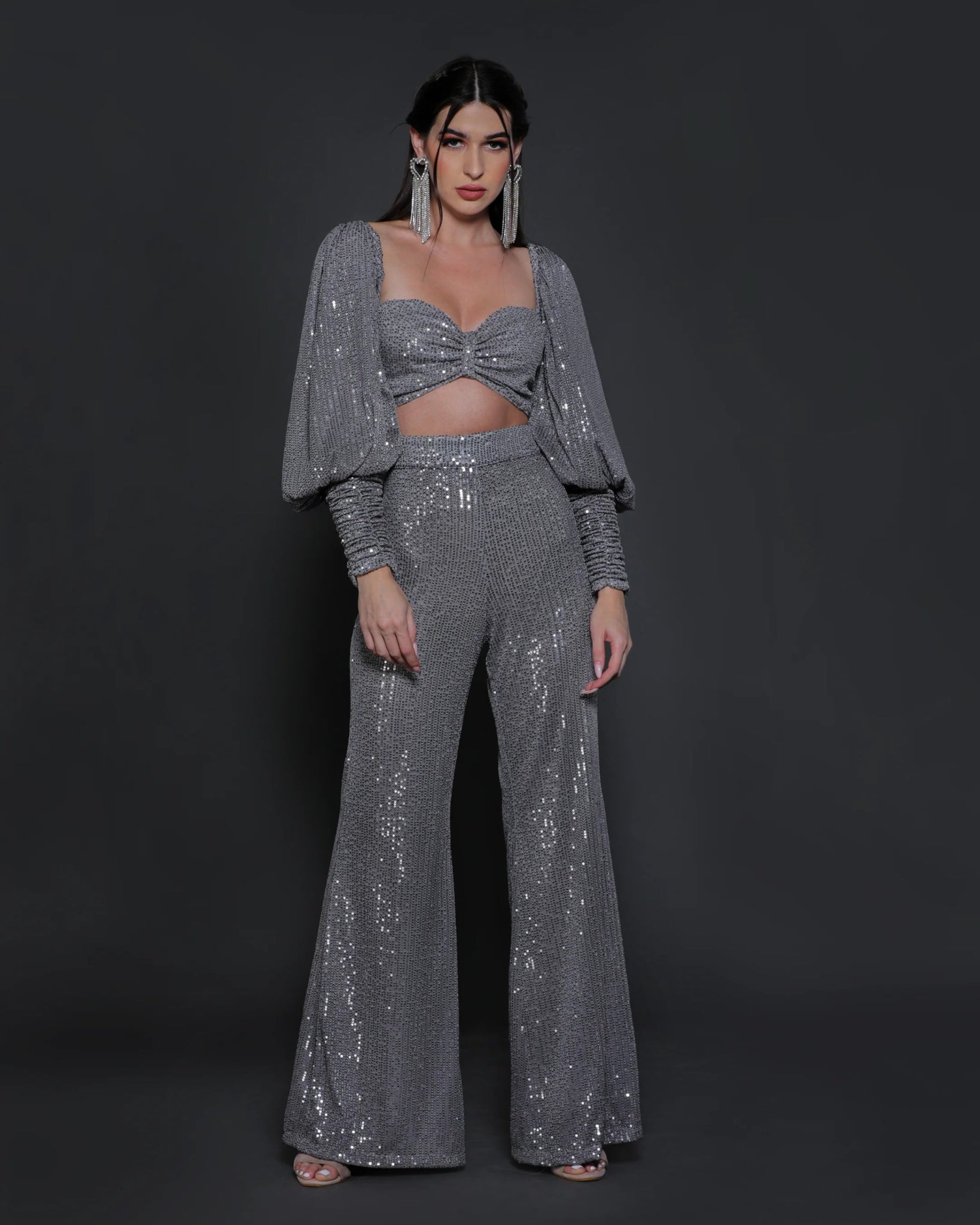 LUCY CO-ORD (SILVER) - Wabi Sabi