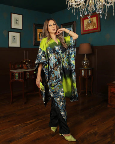 NEON FLORAL CAPE SET - Wabi Sabi