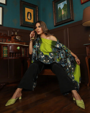 NEON FLORAL CAPE SET - Wabi Sabi