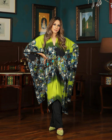 NEON FLORAL CAPE SET - Wabi Sabi