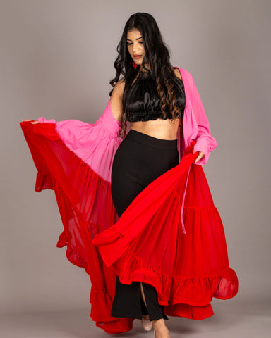 PINK LYLA SHRUG - Wabi Sabi