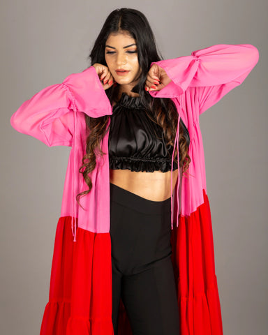PINK LYLA SHRUG - Wabi Sabi