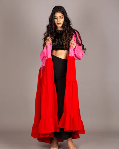 PINK LYLA SHRUG - Wabi Sabi