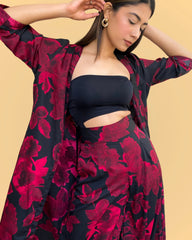 THE SCARLET SHRUG - Wabi Sabi
