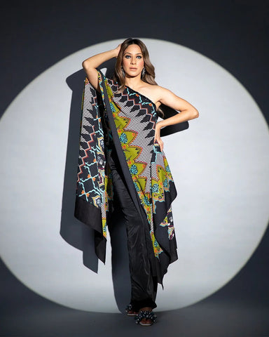 TRIBAL PRINT CAPE SET - Wabi Sabi