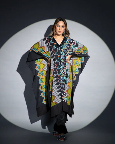 TRIBAL PRINT CAPE SET - Wabi Sabi