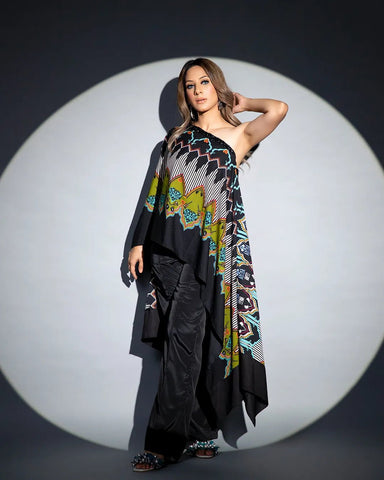 TRIBAL PRINT CAPE SET - Wabi Sabi