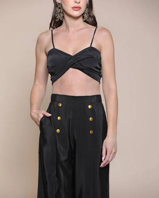 TWISTED CROP TOP - Wabi Sabi