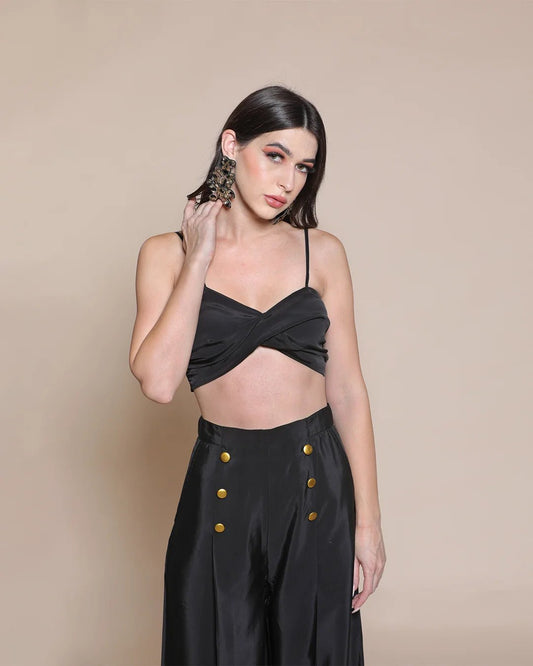 TWISTED CROP TOP - Wabi Sabi